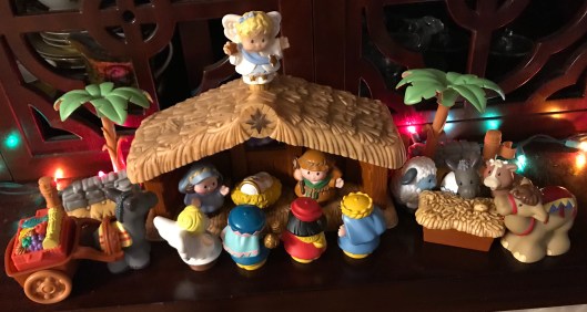 He came in the form of a baby